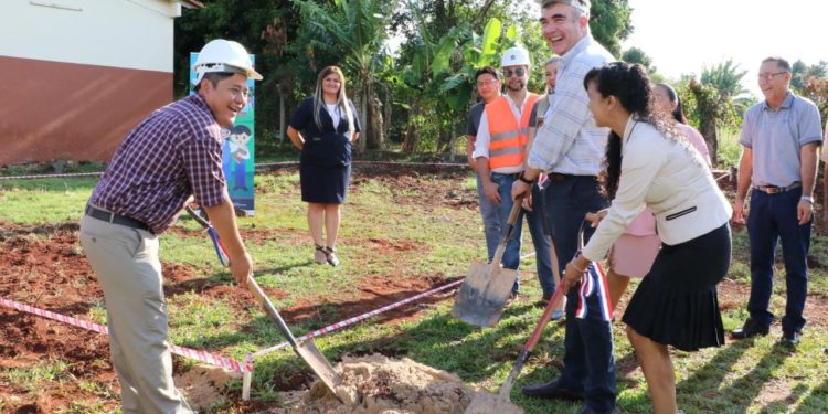 MEC inició construcción de nuevas y modernas aulas para el nivel inicial en Alto Paraná