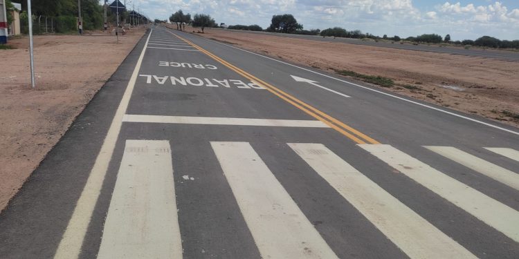 Obras de la calle colectora del distrito de 1° Irala Fernández se encuentra en fase de culminación Obras de la calle colectora del distrito de 1° Irala Fernández se encuentra en fase de culminación