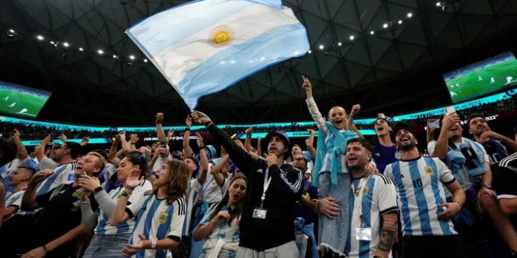 Los hinchas de Argentina, nominados al Premio The Best Los hinchas de Argentina, nominados al Premio The Best