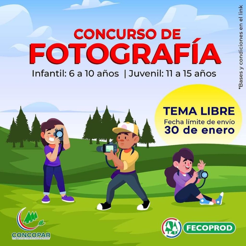 FECOPROD invita a niños y jóvenes a concurso de fotografía