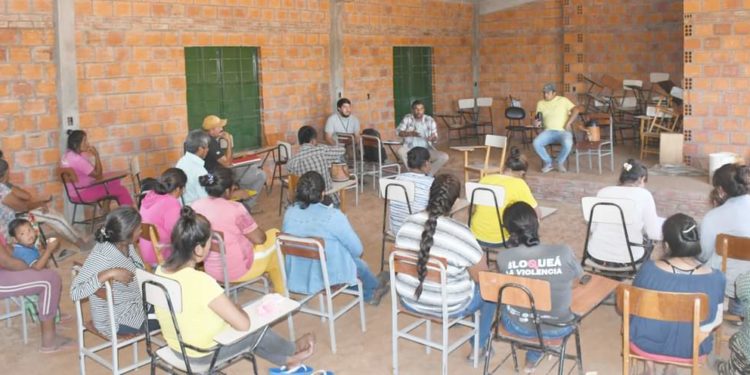 ABE Chaco: Verifican acciones de adaptación en la comunidad Cacique Sapo