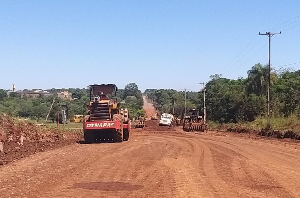 Importantes avances en la conexión asfáltica de Campichuelo y la ruta PY06