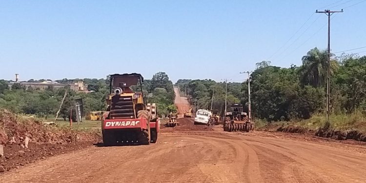 Importantes avances en la conexión asfáltica de Campichuelo y la ruta PY06