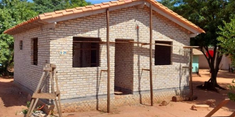 Registran importante avance en la construcción de viviendas sociales