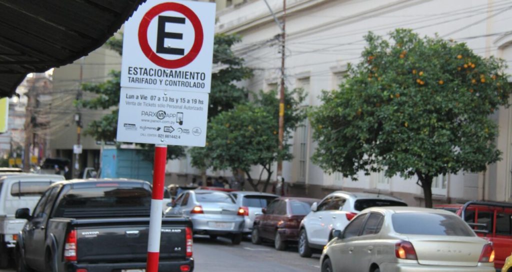 Estacionamiento tarifado en Asunción tendrá un mes de prueba