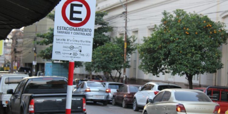 Estacionamiento tarifado en Asunción tendrá un mes de prueba