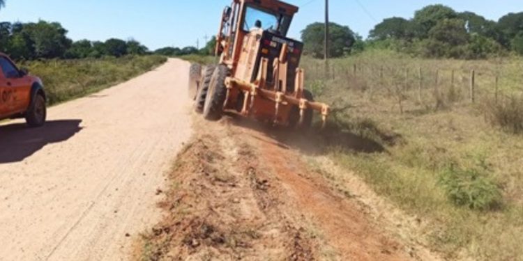 El 2023 comenzó con el mantenimiento de varios caminos vecinales