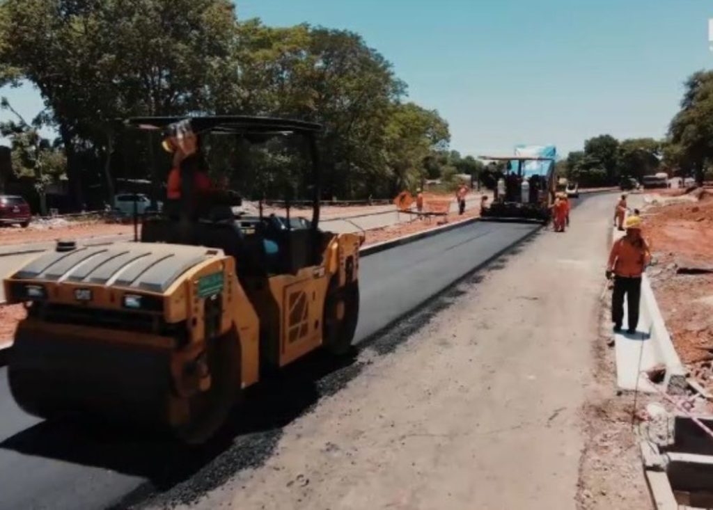 MOPC informó que la Avenida Costanera Sur tiene un avance del 65%
