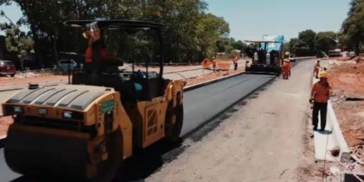 MOPC informó que la Avenida Costanera Sur tiene un avance del 65%