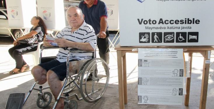 Voto Accesible: habilitan puesto de votación para personas con discapacidad