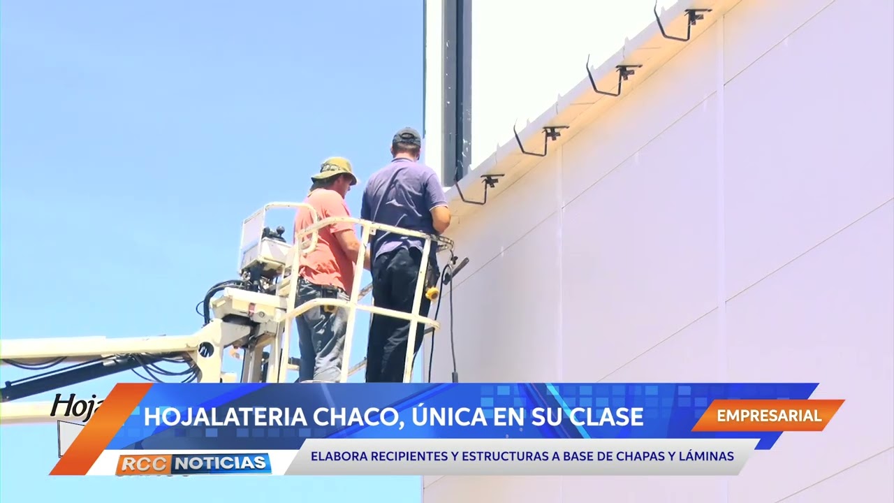 Hojalateria Chaco, tu compañera en todos tus proyectos