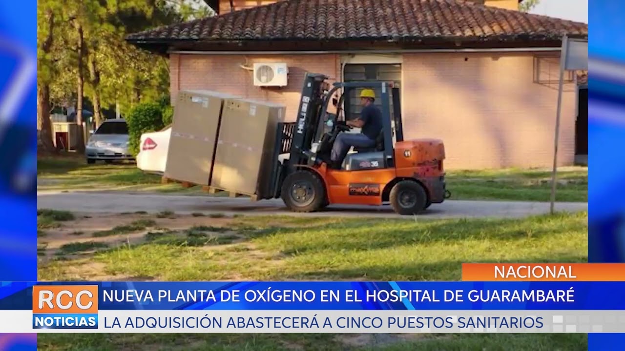 Hospital de Guarambaré tendrá propia planta de oxígeno que abastecerá a otros cinco puestos