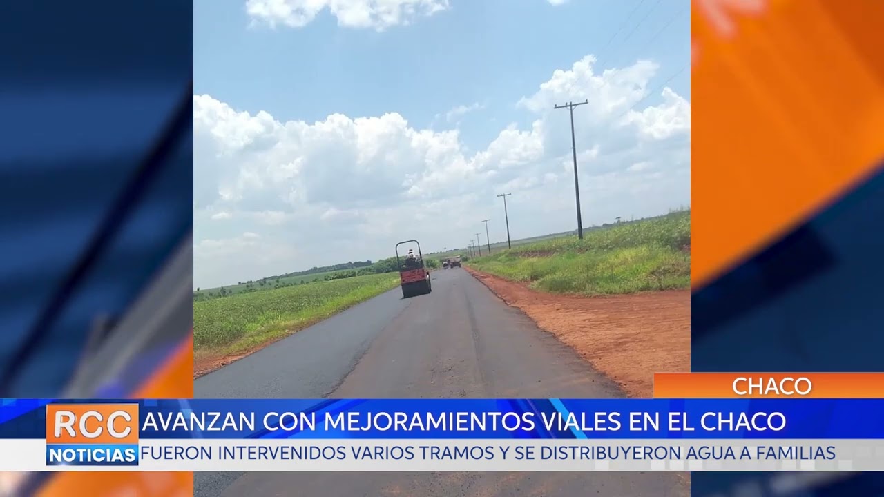 Prosiguen las tareas de mejoramiento vial y asistencia con agua potable en el Chaco