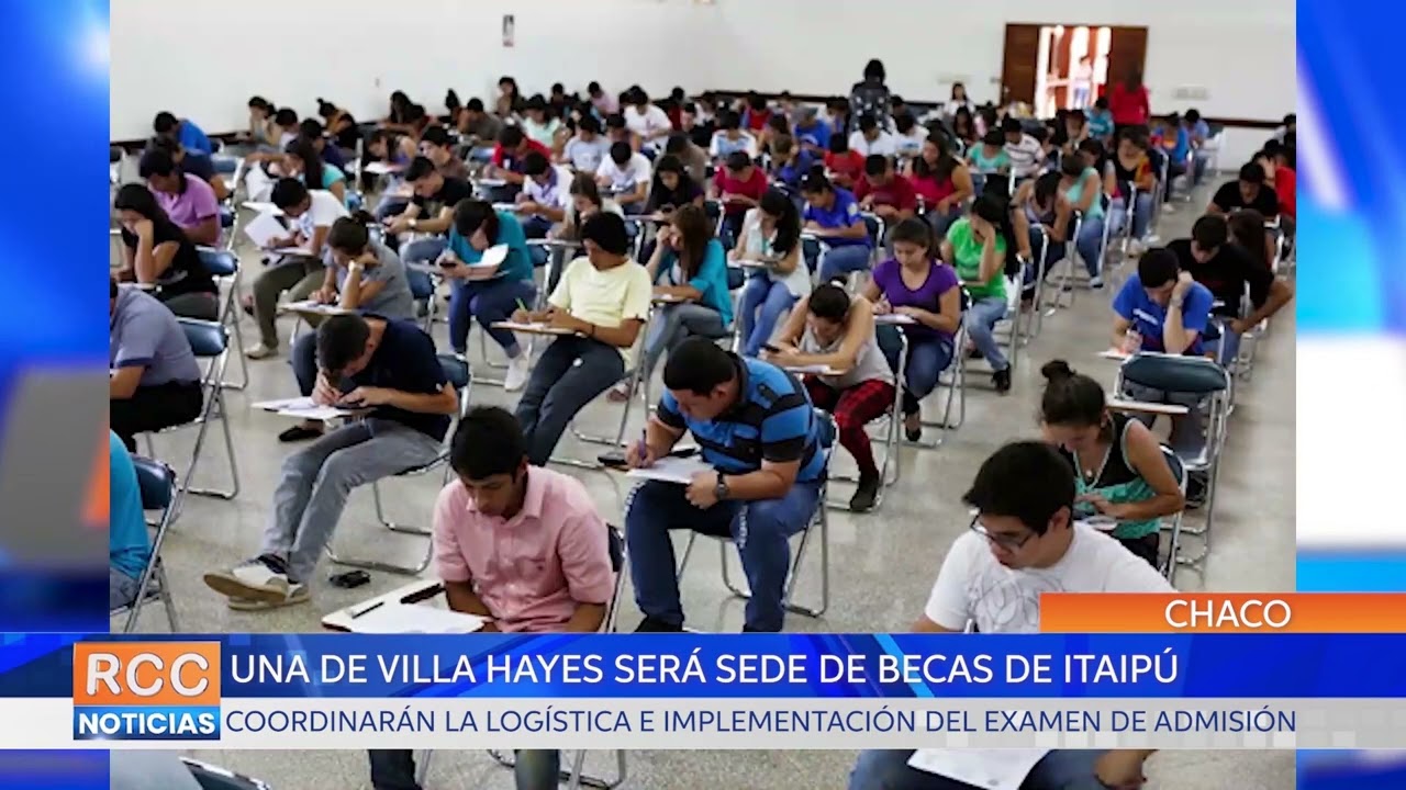 UNA de Villa Hayes será sede para postulantes de las becas de ITAIPÚ del Chaco
