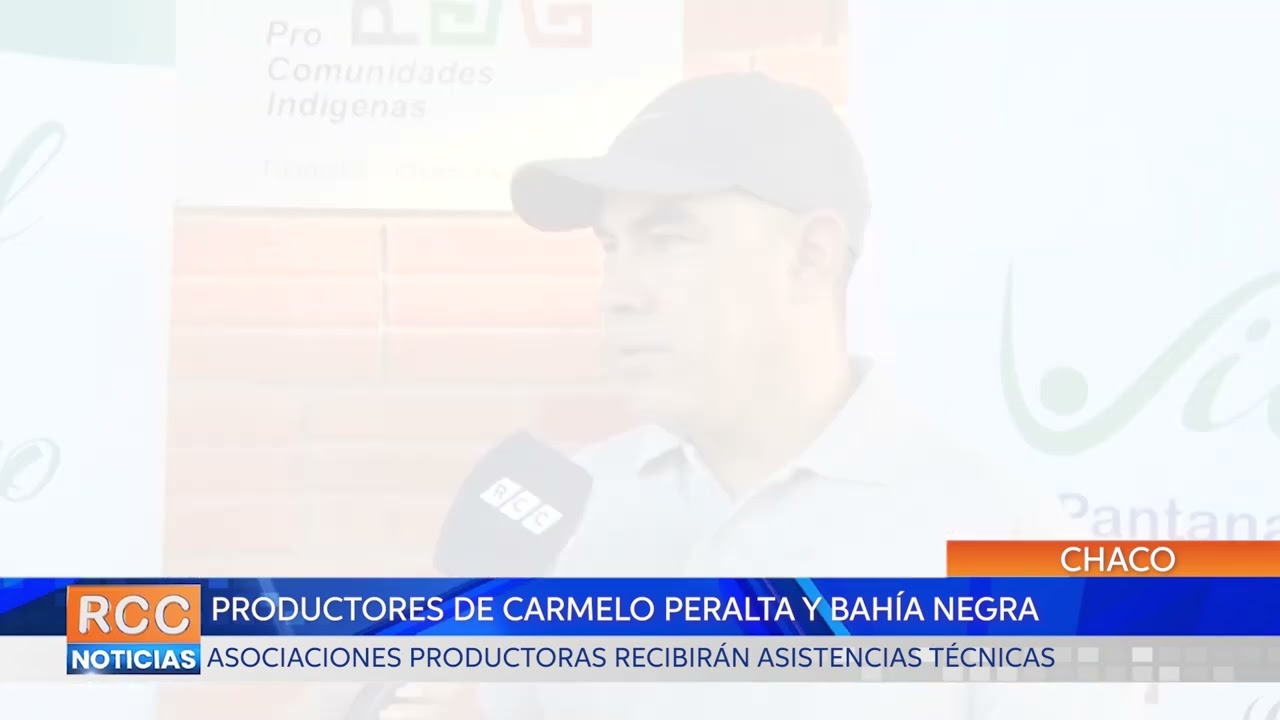 Productores de Carmelo Peralta y Bahía Negra recibirán asistencias técnicas