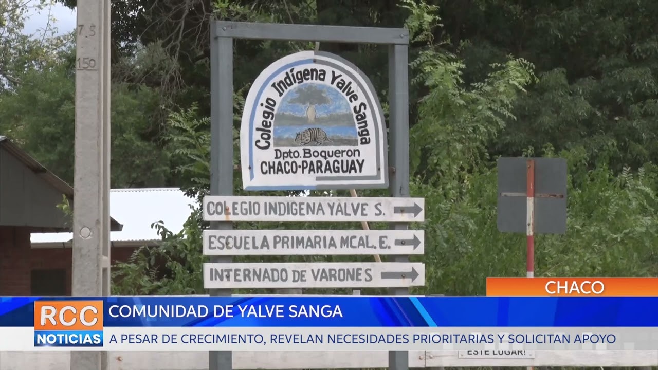 Comunidad de Yalve Sanga dentro de un escenario alentador pero con necesidades