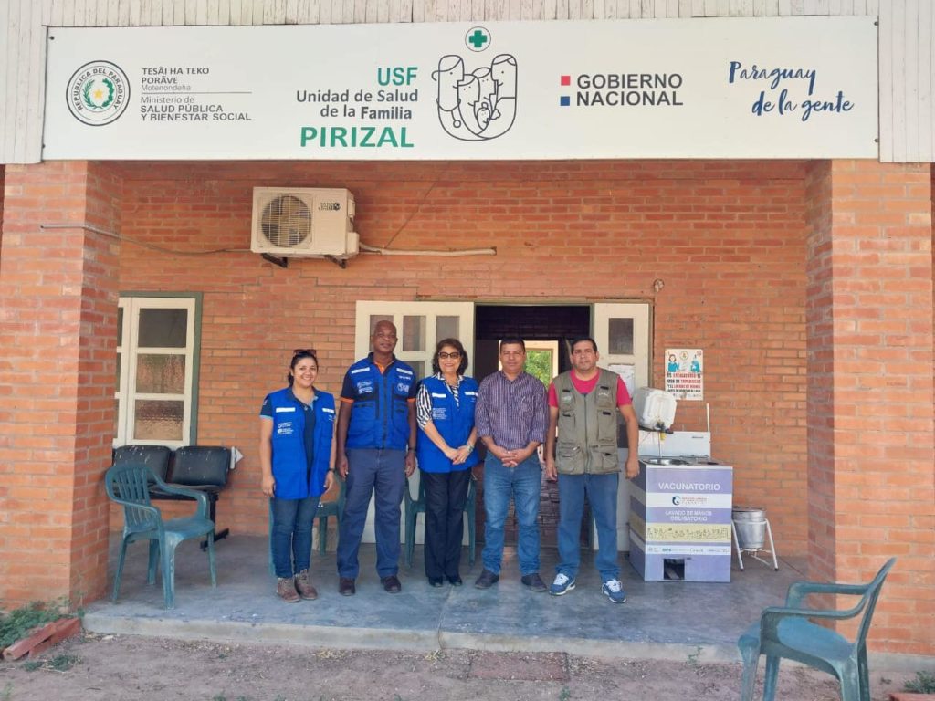 Municipalidad de Boquerón y OPS realizaron visitas a las U.S.F.  y comunidades del distrito