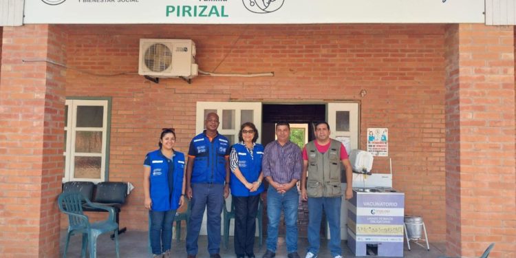 Municipalidad de Boquerón y OPS realizaron visitas a las U.S.F.  y comunidades del distrito