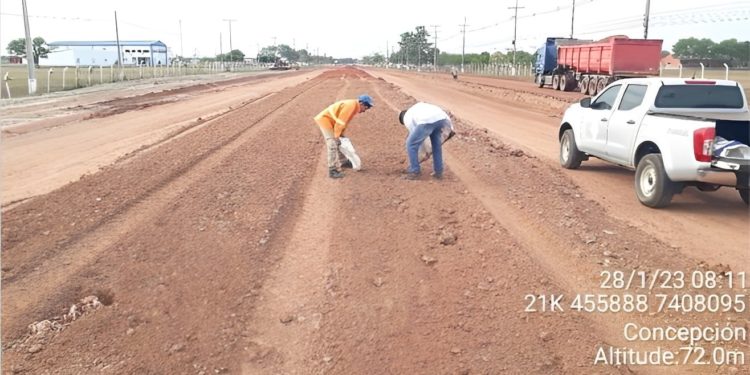 Lotes 2 y 3 del tramo Pozo Colorado – Concepción alcanzan 80% de avance promedio