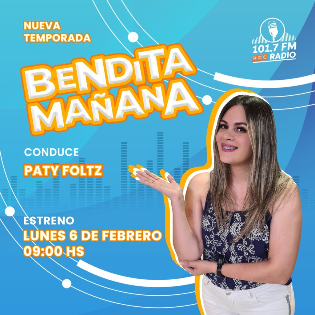 Nuevo año con nueva temporada de Bendita Mañana a través de RCC Radio 101.7 FM Nuevo año con nueva temporada de Bendita Mañana a través de RCC Radio 101.7 FM
