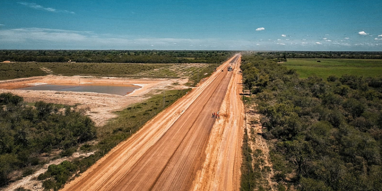 Con un 35% de avance general se despliega en el Chaco la futura Ruta de la Leche Con un 35% de avance general se despliega en el Chaco la futura Ruta de la Leche
