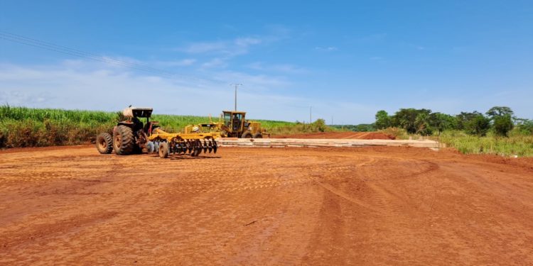 Importante avance de obras del Corredor Agroindustrial de San Pedro Importante avance de obras del Corredor Agroindustrial de San Pedro