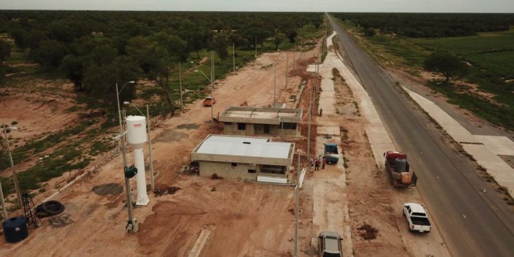 Avanza construcción de puesto de peaje y pesaje en el Lote 7 de la ruta PY09