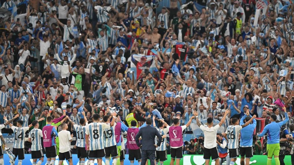 Argentina ganó el premio The Best a la mejor hinchada del mundo