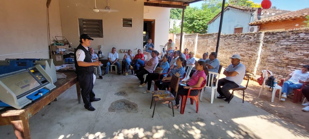 Ponen en marcha plan de capacitación de voto electrónicos en varios municipios Ponen en marcha plan de capacitación de voto electrónicos en varios municipios