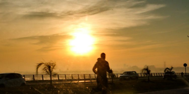 Miércoles con clima muy caluroso y vientos del norte