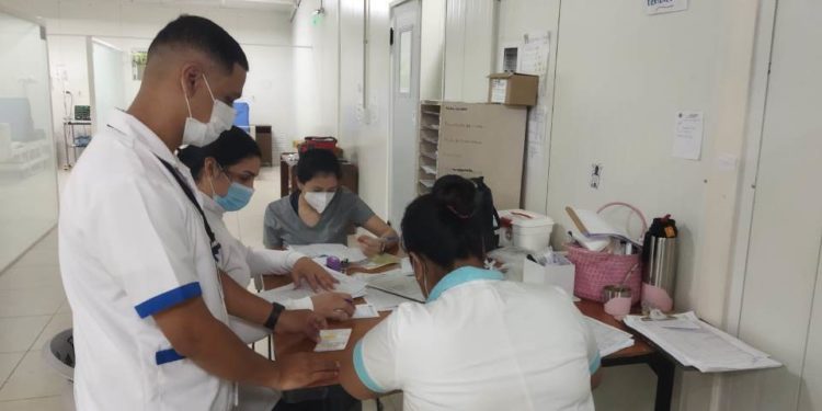 Adecuan bloque respiratorio de Clínicas ante aumento de casos de chikungunya Adecuan bloque respiratorio de Clínicas ante aumento de casos de chikungunya