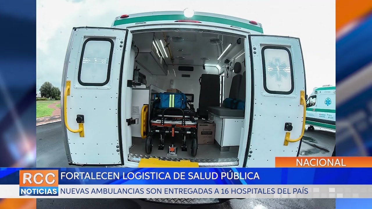 Salud adquiere 30 nuevas ambulancias para fortalecer logística en 16 servicios del país