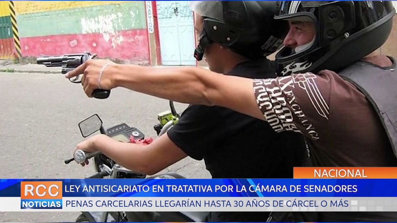 Senadores sancionarán Ley Antisicariato este jueves