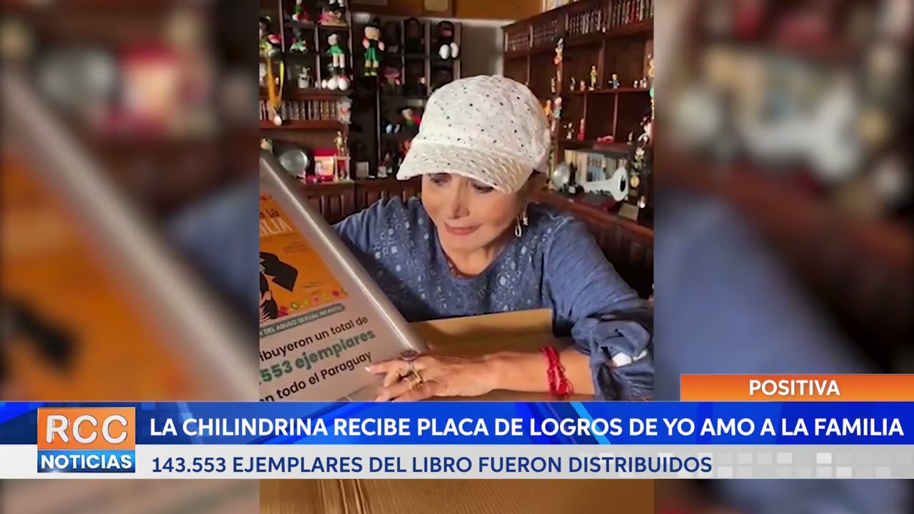 La Chilindrina recibe reconocimiento en el marco del programa de prevención del abuso infantil