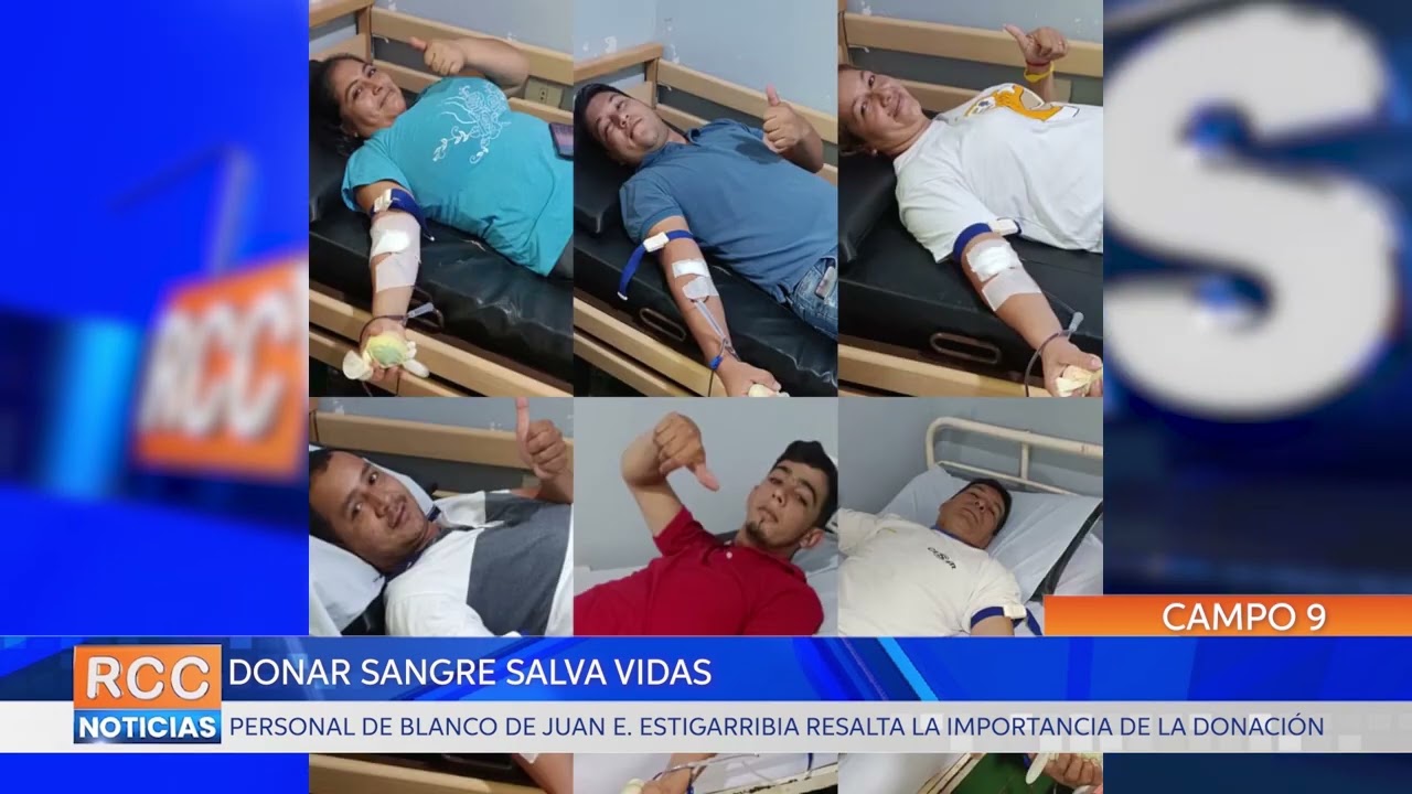 Resaltan la importancia de la donación de sangre para salvar vidas en Juan E. Estigarribia