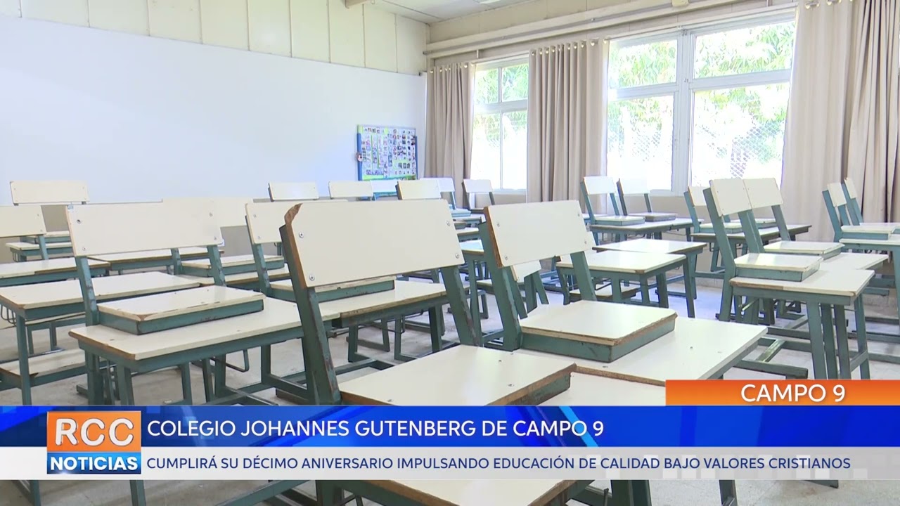 Colegio Johannes Gutenberg completará su 10mo aniversario en Juan E. Estigarribia