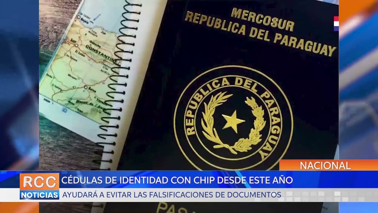 Cédulas de identidad con Chip desde este año