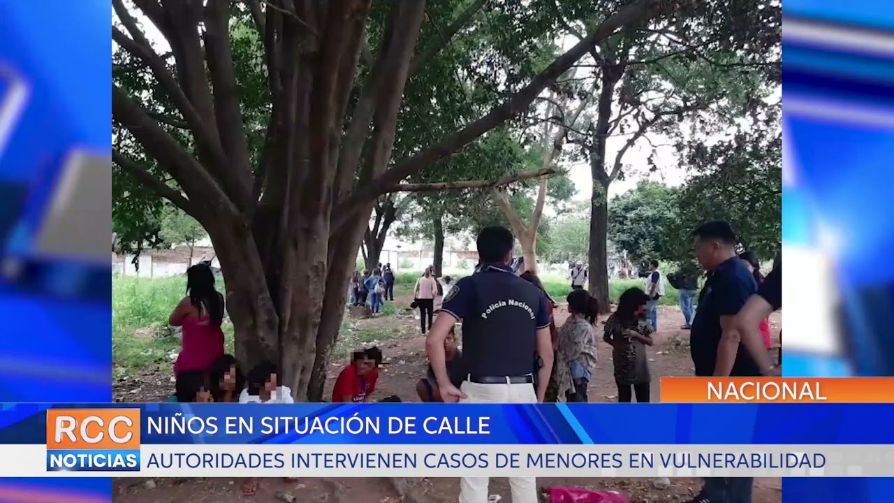 Rescatan a siete niños tras allanamientos realizados en zona Terminal