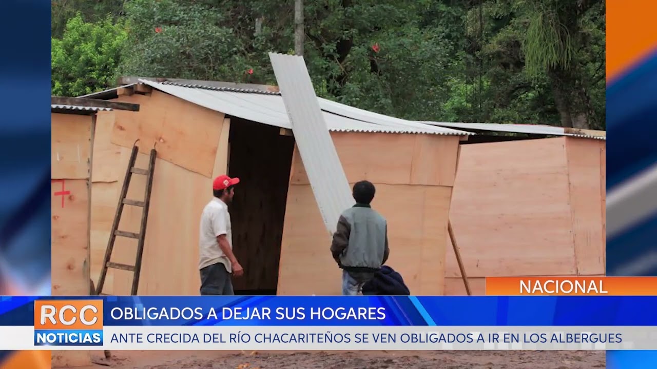 Constante crecida del río obliga a los pobladores de la Chacarita ir a los albergues