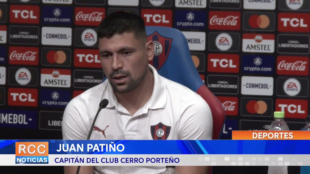 Cerro Porteño vs Fortaleza: Palabras del capitán Juan Patiño