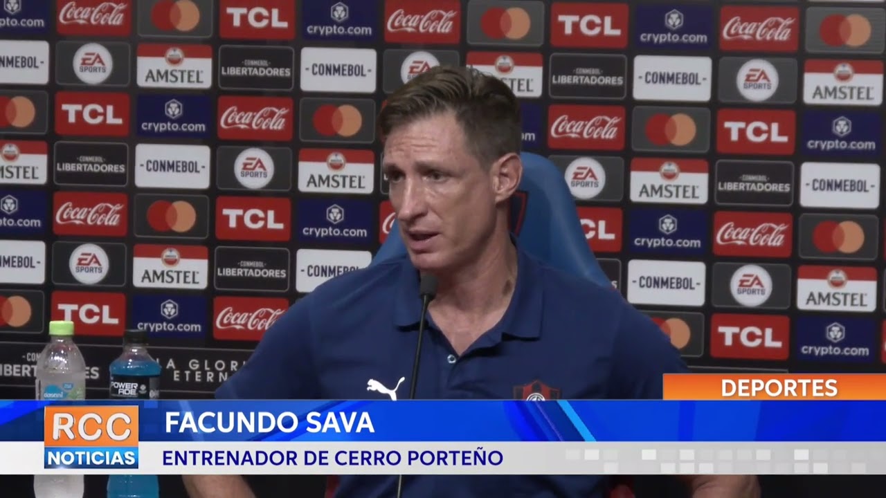 Cerro Porteño vs Fortaleza: Palabras del entrenador Facundo Sava