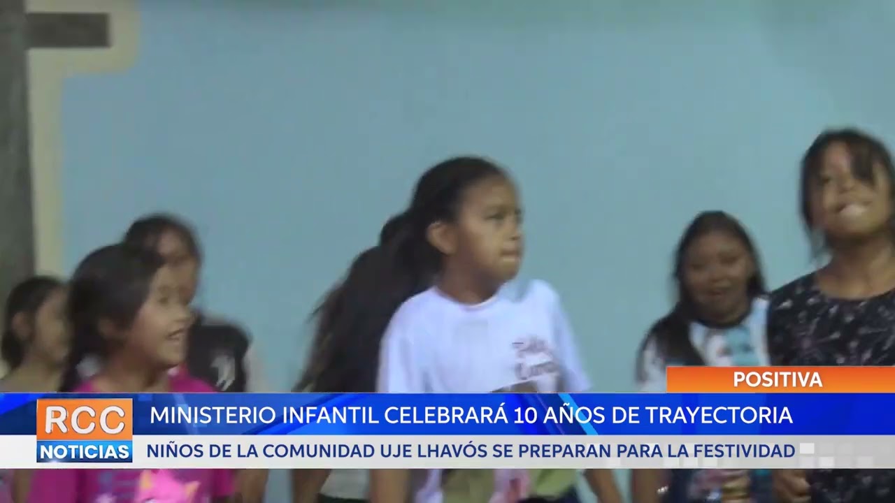 Ministerio Infantil de la Comunidad Indigena Uje Lhavós celebrará 10 años al servicio