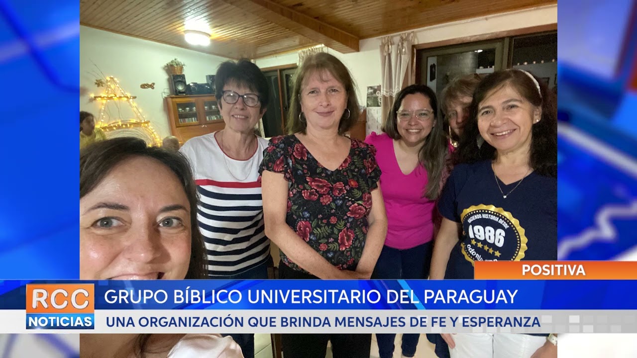 Grupo Bíblico Universitario del Paraguay promueve mensajes de fe y esperanza en estudiantes