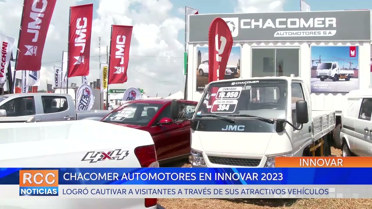 Chacomer Automotores presentó sus mejores vehículos en la Feria Agropecuaria INNOVAR 2023