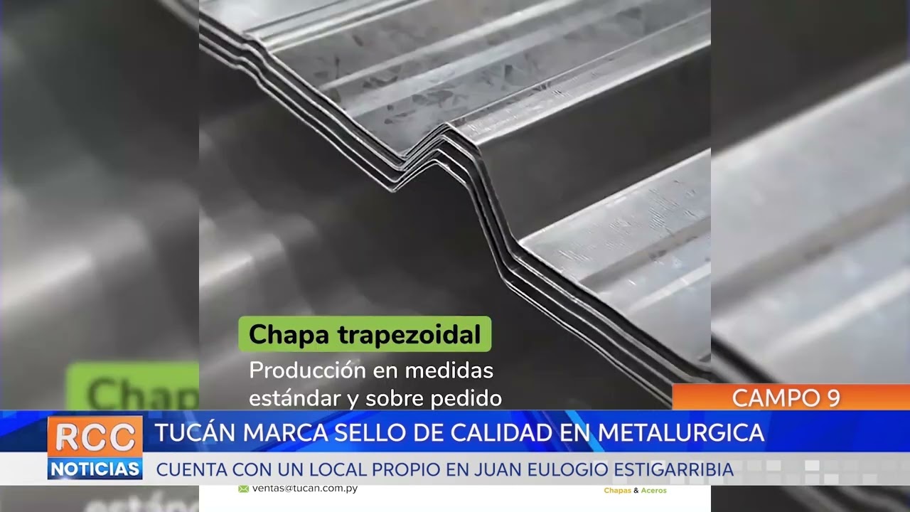 Tucán marca sello de calidad en herrería en Juan Eulogio Estigarribia