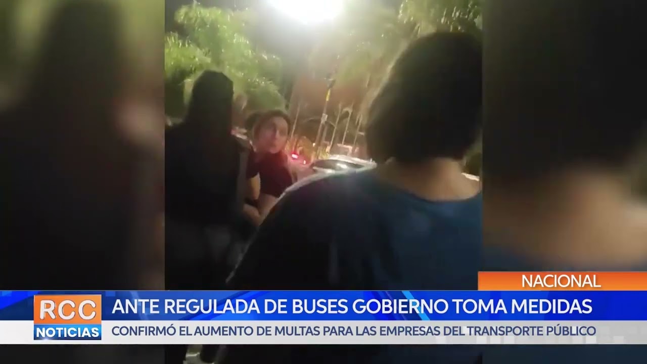 Gobierno anuncia uso de buses estatales y aumento de multas para empresas del transporte público