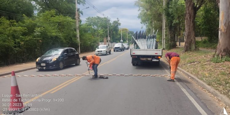 MOPC realizará inventario de lomadas y retirará aquellas que no están en regla