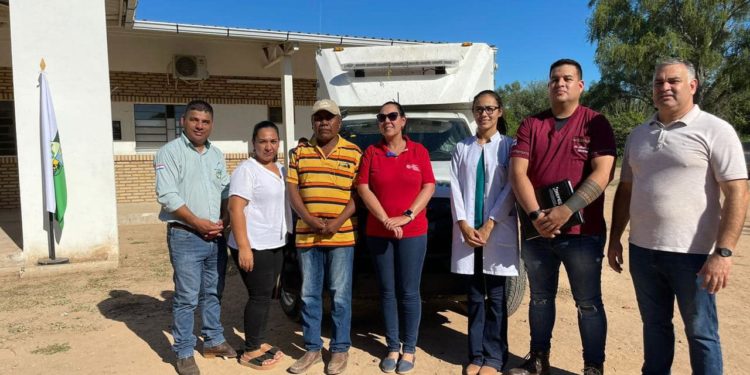 USF de Virgen de Fátima de Boquerón recibió una ambulancia totalmente equipada para brindar asistencias médicas inmediatas a la población de Boquerón