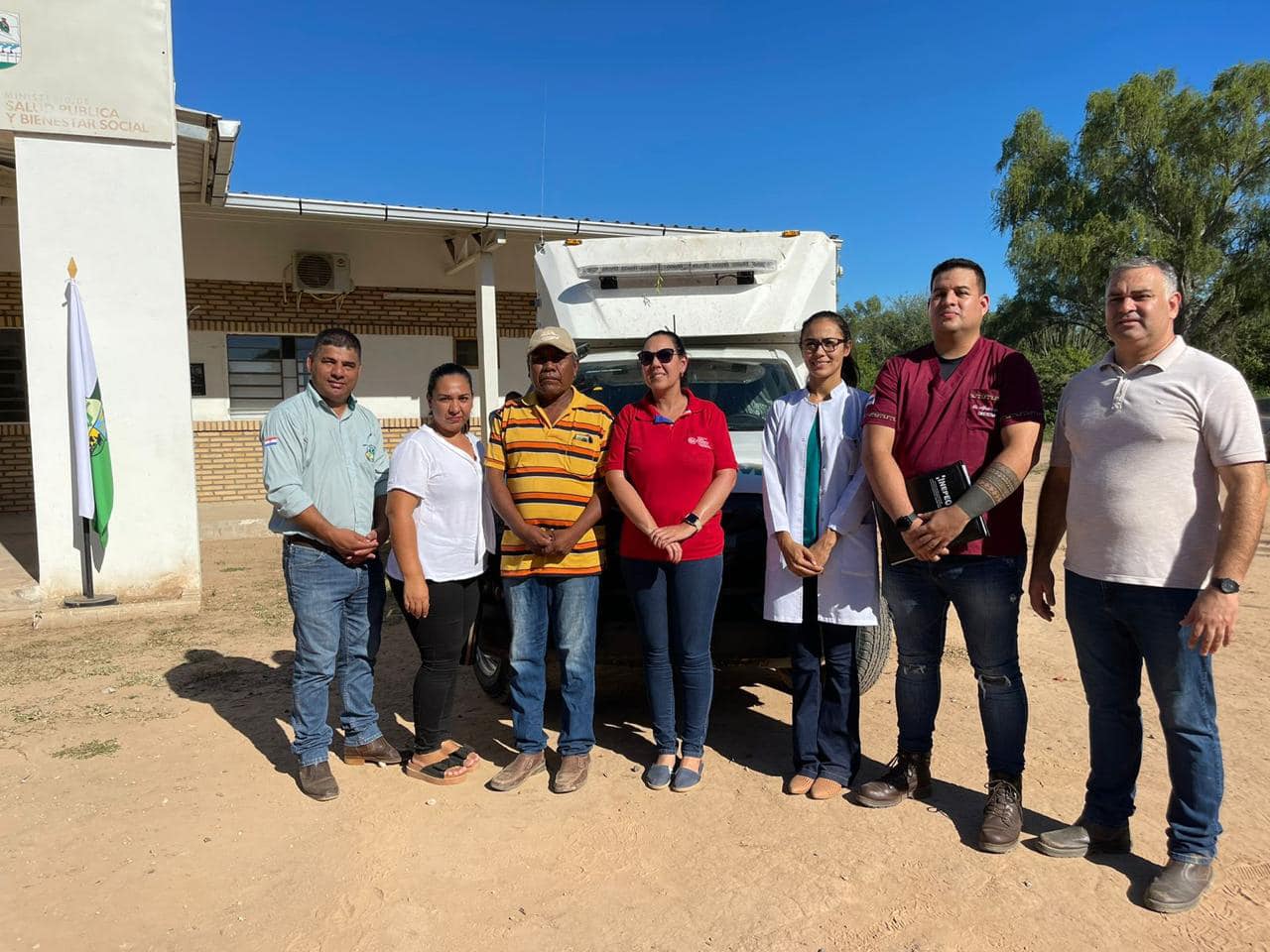 USF de Virgen de Fátima de Boquerón recibió una ambulancia totalmente equipada para brindar asistencias médicas inmediatas a la población de Boquerón