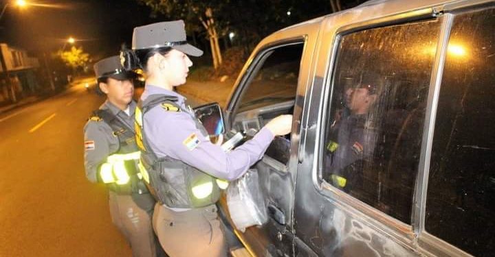 Patrulla Caminera demoró a casi 350 conductores en estado etílico en una semana
